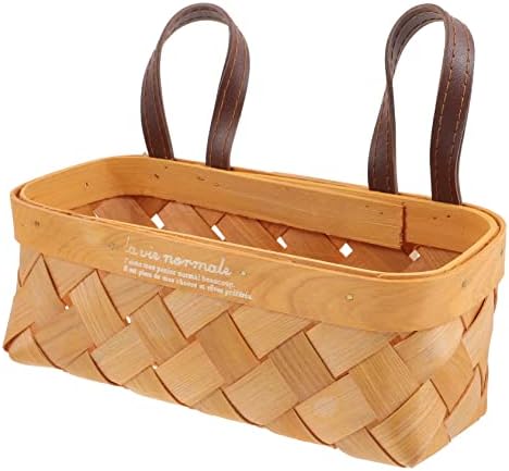 Holibanna 3pcs Woven Storage Basket Vintage Storage Basket Pond Chips