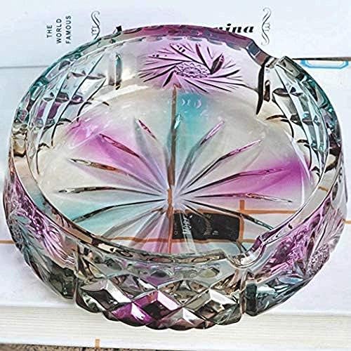 Decorações Shisyan Y-lkun Art Craft Ashtray Glass Sala de estar em casa