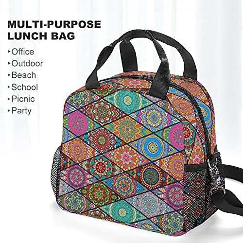 Design de textura feminino almoço bolsa de sacola isolada bolsa para piquenique para trabalho de escritório