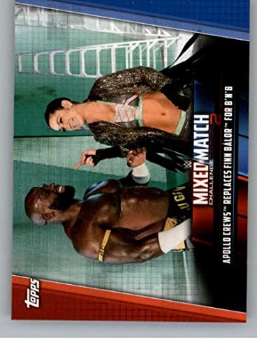 2019 Topps WWE Women's Division Mixed Match Desafio 2MMC-22 As equipes de Apollo substituem Finn Bálor por B'n'b Wrestling Trading