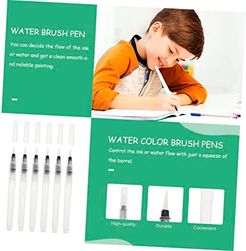 Tofficu Water Markers Pintura IPancil pincel viajar pincéis aquarela Tool Tool Tool de pintura de água Pens para canetas para