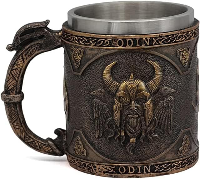 ROIL O THOR VIKING TANKARD MUG Brand