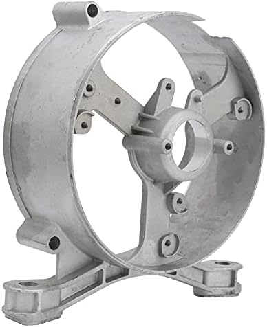 Fafeicy 168f Motor Fixing Suporte, Montagem do motor de alumínio Stand fixo, diâmetro 160mm/6,3in, distância do orifício central 165 mm/6,5in, para motores a gasolina de 2kW-3kW, controle esportivo