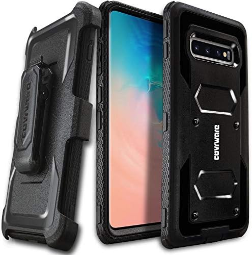 Case da série Covware Aegis Compatível com o Samsung Galaxy S10 Covrware [Case da série Aegis] Caso pesado em corpo inteiro