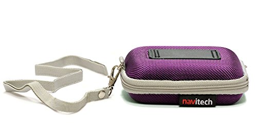 Navitech Purple Water resistente, resistente à criança, capa dura compatível com o Neelam Y01