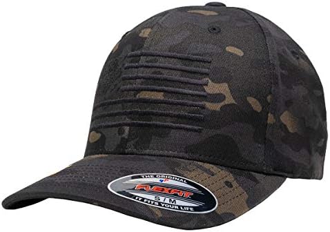 Eagle Six Gear MultiCam American Fland Flexfit Hat for Men