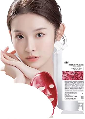 玫瑰凝 胶 软膜 粉 500G 补水 保湿 提 亮 修复 粉 刺软膜 粉 Rose Gel Film Soft Pó 500G Hidratante Brilhante Hidratante Reparo Acne Filme Macio em pó em pó