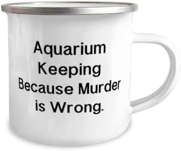 Aquário inapropriado Mantendo presentes, manutenção de aquário porque o assassinato está errado, aquário que mantém a