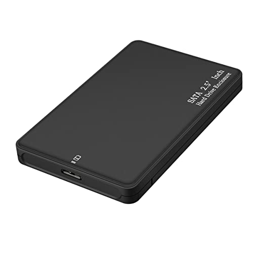 SOLustre 1pc portátil polegada -.mm b gabinete sem ferramentas para Micro TB de disco Externo Up para HDD/SSD Hard.