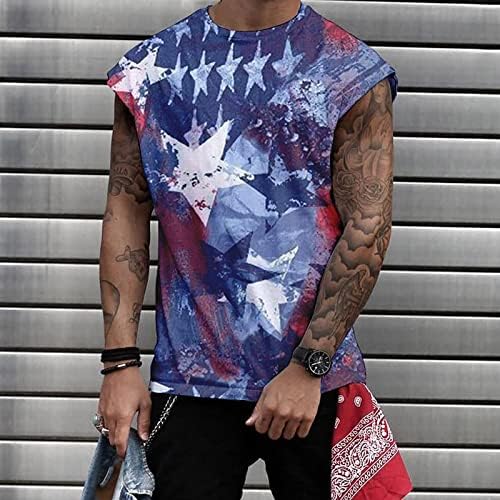 MASHUI MEN CHISTIMENTAS GRAPHICAS CASUAL CASUAL MEN CASUAL TOPS TOPS AMERICANO BANG AMERICAN PRIMENTE MUSTURO MUSTO PATRIOTO RUNDO