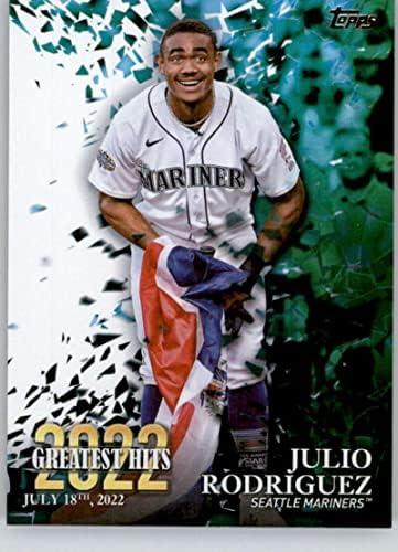 2023 TOPPS 2022 MAIORES HITS #22GH-22 Julio Rodriguez NM-MT Seattle Mariners Baseball Trading Card MLB