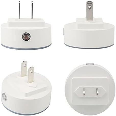 2 Pacote de plug-in Nightlight LED Night Light com sensor de entardecer ao amanhecer para o quarto das crianças, viveiro, cozinha,