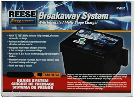 Reese TowPower 85062 Breakaway System com carregador de vários estágios integrados