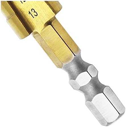Ferramentas de perfuração de metal de etapa DIY Bits de broca de titânio 3-13/3-12/4-12/4-20/4-22/4-32mm Ferramentas de corte