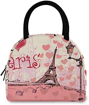 Fundo do grunge de Sparis com Eiffel Tower34023984 lancheira bolsas de lancho