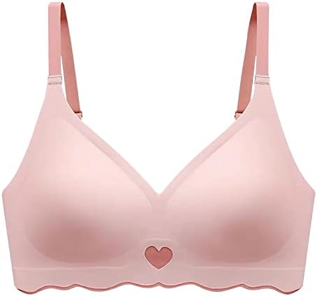 Bras feminino Cobertura completa de sutiãs não acolchoados Bra sem costura conforto