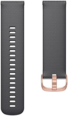 Eidkgd 18mm Substituição Banda de tiras de silicone para Garmin Vivoactive 4S WatchBand Smart Watch Vivomove 3s Venu2s Bracelete de pulseira Cinturão