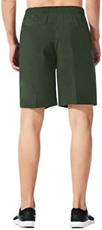 Biilaclesen shorts de caminhada masculina academia de exercícios secos rápidos com shorts com bolsos com zíper