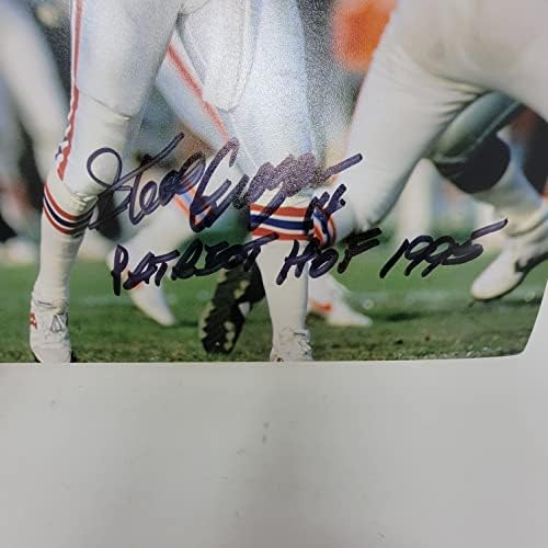 Steve Grogan autografou 8x10 Fotografia New England Patriots