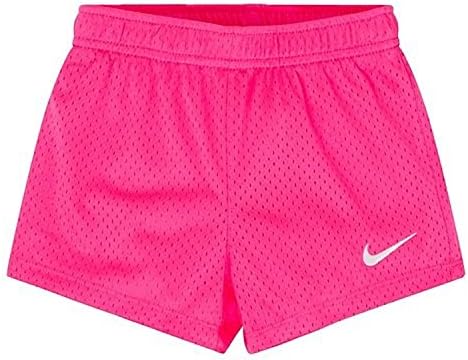 Nike Kids Girl's Classic Mesh Shorts Hyper Pink 6 Little Kids