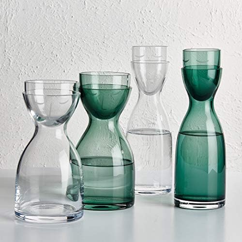Glass nua Sr. e Sra. Night Set Water Carafe Clear