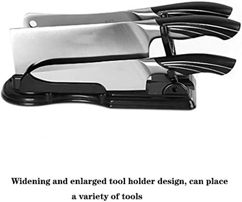 Wpyyi plástico no armazenamento de faca de gaveta para sua faca de cozinha com produto limpe o balcão e identifique facilmente o suporte de faca desejado