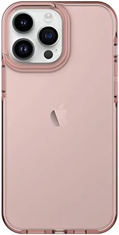 Artsevo projetado para iPhone 14 Pro Max Case, Proteção de gota de 6,6 pés, capa de proteção de proteção à câmera de tela inteira, rosa nua