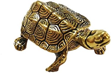 Brass Lion King estatueta, animais decoração de latão Ornamentos de chá em casa Decorações de festa do festival, ornamentos