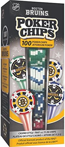 Obras-primas NHL Unisex-Adult NHL Cascas de poker de 100 peças
