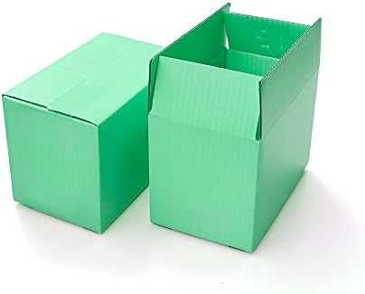 Shukele lphz914 5pcs/10pcs caixa de embalagem verde armazenamento corrugado armazenamento de jóias pequenas caixas