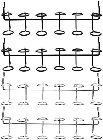 DOITOOL 4PCS GANHOS DE PEGBOARD GAGAS DO TORNOS DE FERRAMENTAS MULTIMA RINGRESS PEGBOLED STOREDORES DO SISTEMA DE ARMAZENAGENS Ferramentas manuais para cozinha, garagem, bancada de trabalho para o Pegboard, alicates