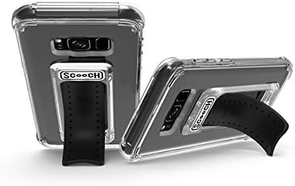 Scooch Wingman | Caixa de kickstand para Samsung Galaxy S8+ Plus [Proteção de gota de 10 pés] [suporte de mão dupla]