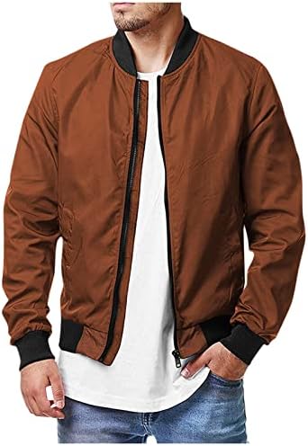 Casacos e jaquetas ymosrh massas grandes altas primavera ou outono causal gentshell jackets esportivos de casaco de quebra -vento