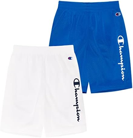 Champion Boys Script Mesh 2 Pack Basketball Shorts