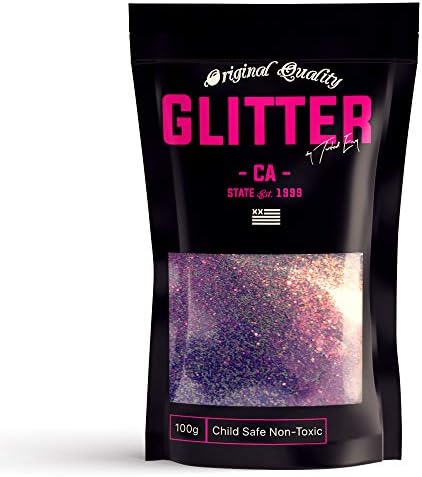 GLITTER HOLLOGRÁFICO DE CHURCOAL ULTRA FEL