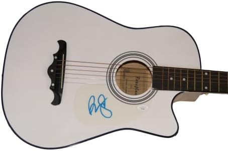 Brad Paisley assinou autógrafo em tamanho grande violão A W/ James Spence Authentication JSA Coa - Superstar de música