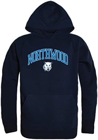 W Republic Northwood University Timberwolves Campus Fleece Hoodie Sweathirts