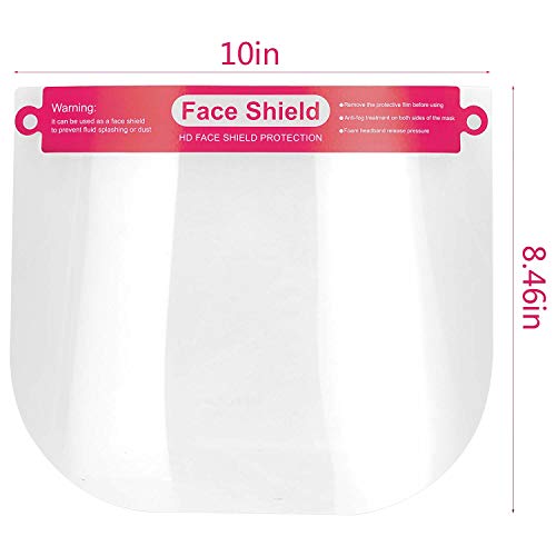 Segurança Face Shields for Kids Protection Shield School School Ri-Pink