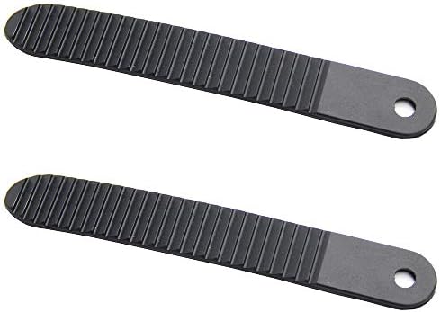 UP100® Snowboard encadernando as tiras da escada de língua preta 6,7 ​​polegadas para o sistema de encadernação de cinta