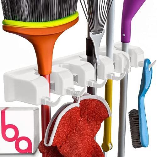 Berry Ave Broom title e Garden Tool Organizer Rake ou MOP alças até 1,25 polegadas