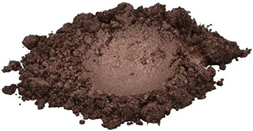 Chocolate suíço/marrom escuro Luxo mica colorante pó em pó de pó cosmético Efeitos de sombra de glitter de grau