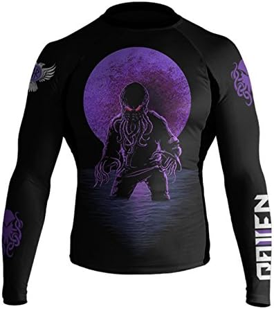 Raven Fightwear Men's Horror Horror Cthulhu Guard preto