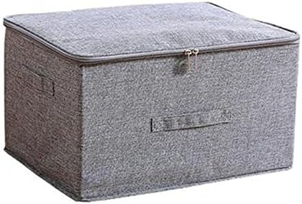 Teerwere Capacity Roupas Bolsa de armazenamento Organizador dobrável Oxford Fabric Caixa de armazenamento para roupas folhas de cama cobertor