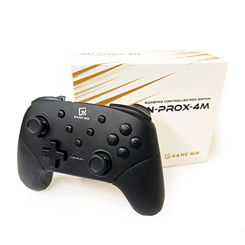 Game'nir Prox-4m Wireless Pro Controller para Nintendo Switch OLED, PC, Steam, boa duração da bateria e sensação de botão, NS Pro Controller,