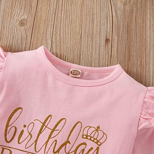 Lyqtloml Toddler Kids meninas de meninas de bebê Princesa roupas de colete de colete com colete de colete