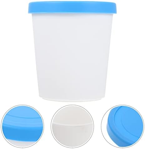 Iogurte de tigelas caseiras, recipientes para recipientes: recipiente, tampa recipientes recicláveis ​​Mini tampas doces Tampas