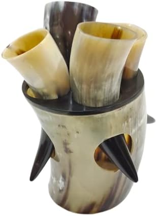 Handmade Horn Horn Beer Glass Cerimonial Viking Mead Born
