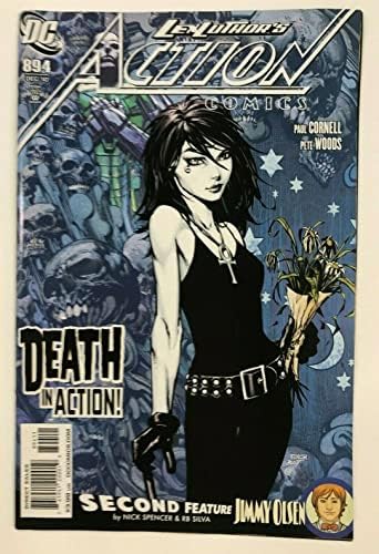 Ação #894 VF 1º aplicativo Death in DCU