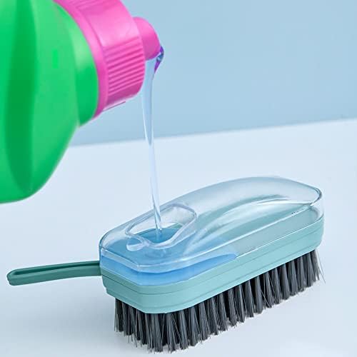 NA Limpeza e escova Sapatos para lavar escova macia escova de cerdas escova de limpeza Pressione Pressione Gisco de escova de líquido