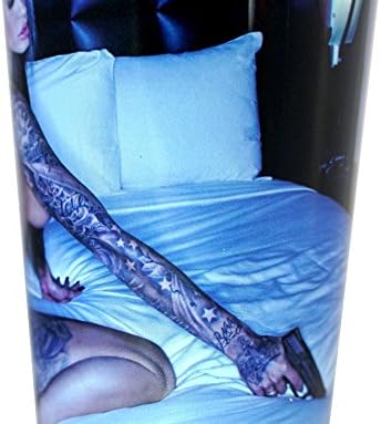 Desça Art Blue Bang Pint Glass